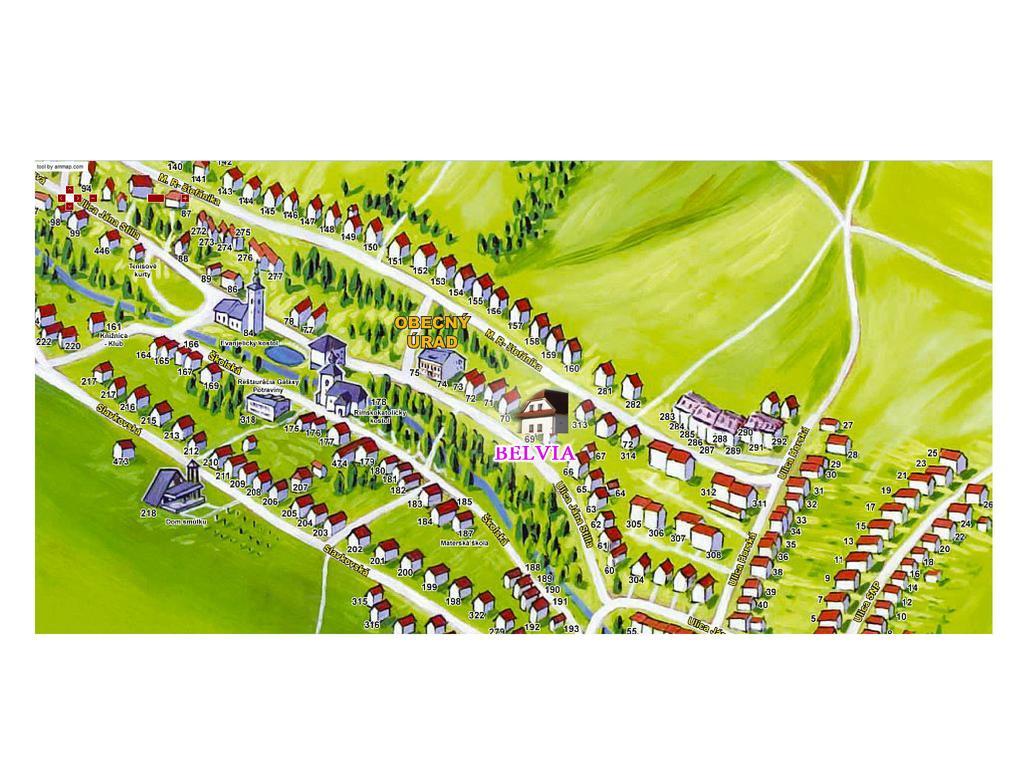 Penzión Belvia Nová Lesná Exterior foto